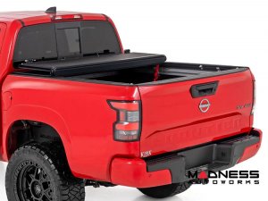 Nissan Frontier Bed Cover - Low Profile - Flip Up - Hard Cover 5' Bed Nissan Frontier Bed Cover - Low Profile - Flip Up - Hard Cover 5' Bed